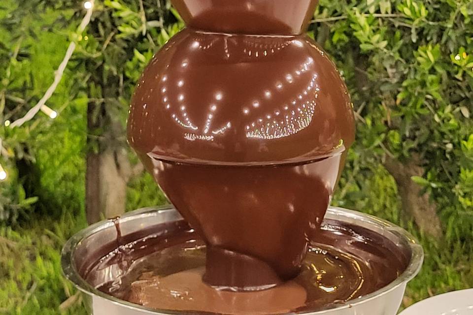 Fontana di cioccolata