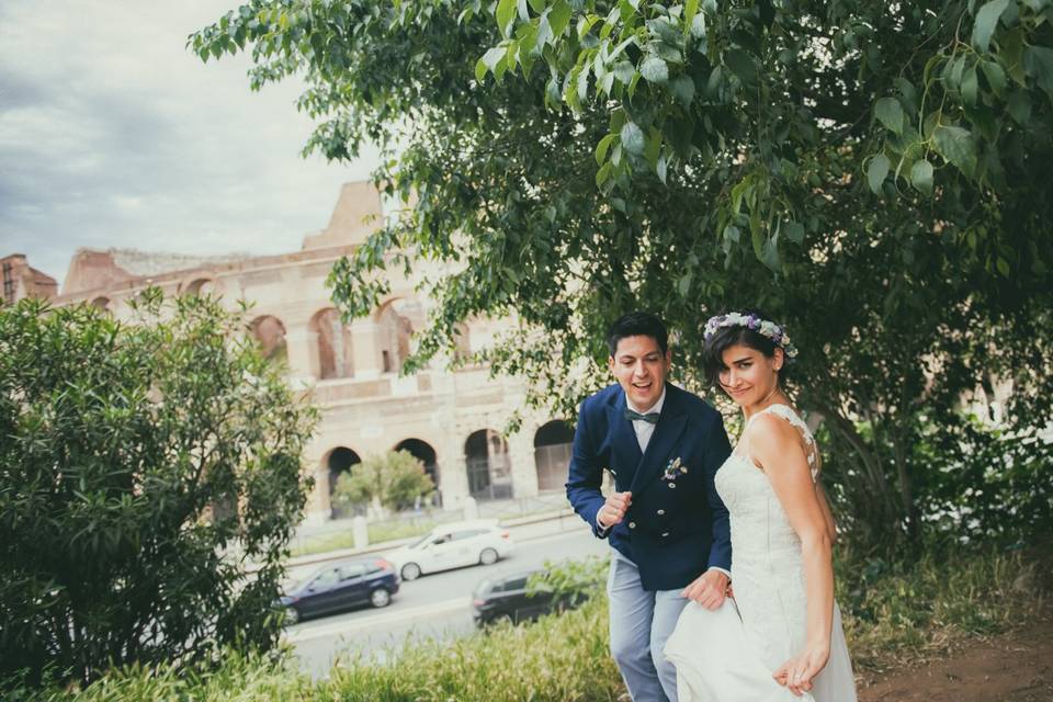 Tram tracks weddings