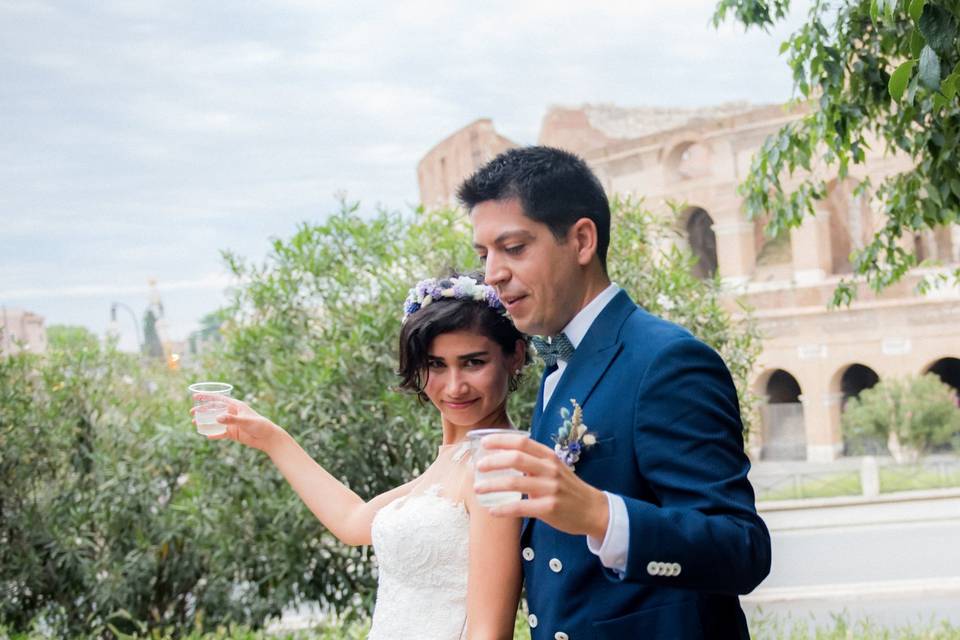 Tram tracks weddings