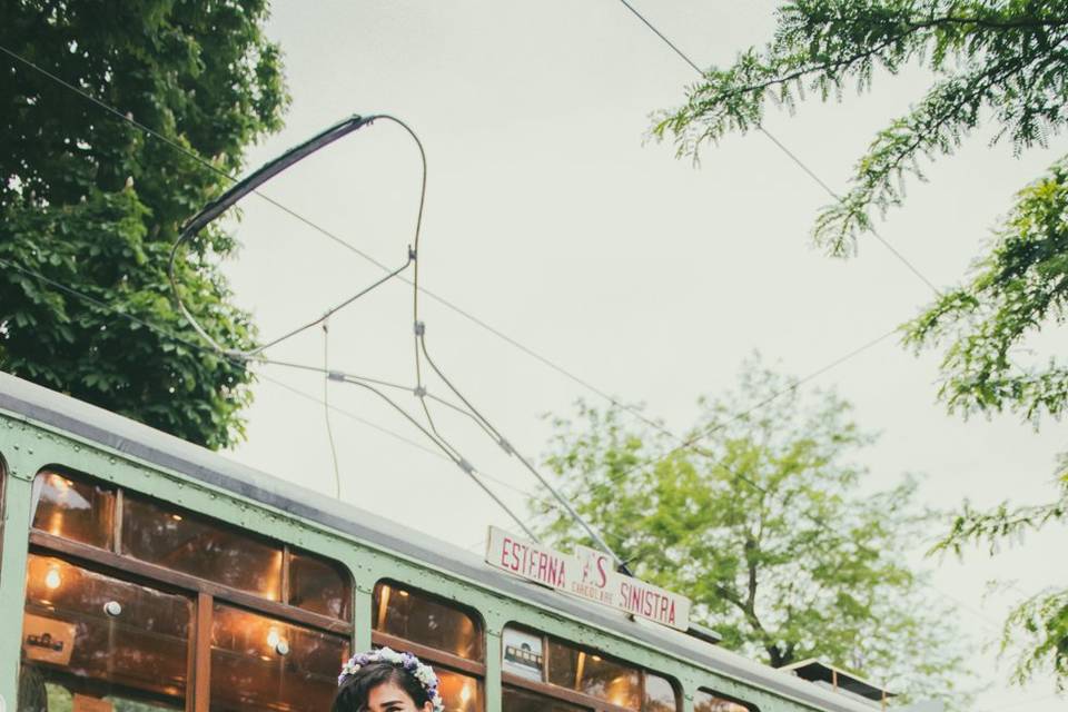 Tram tracks weddings