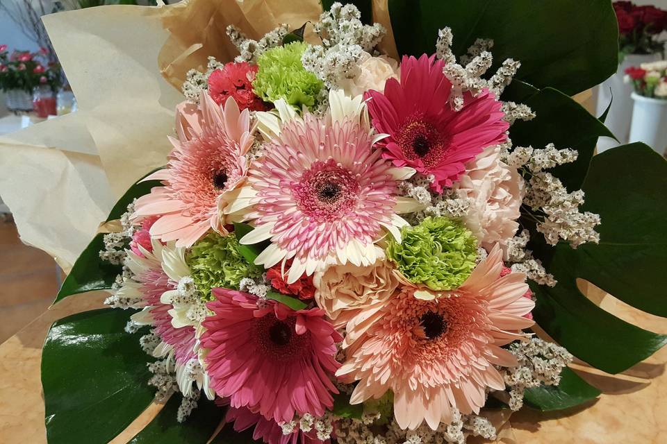 Bouquet gerbere