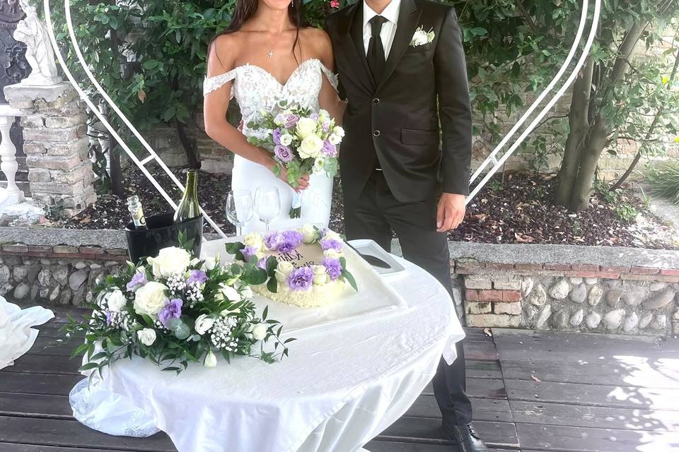 La foto della torta