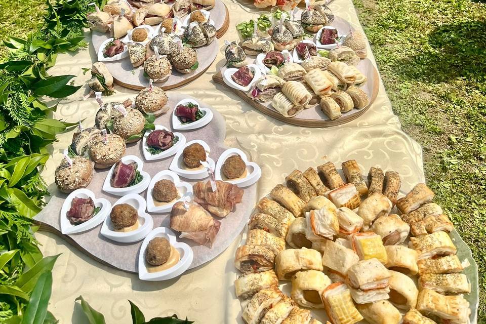 Buffet di benvenuto