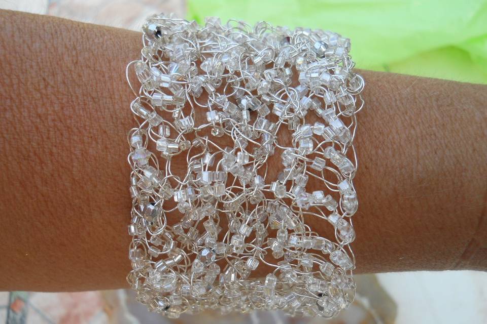 Bracciale con cristalli