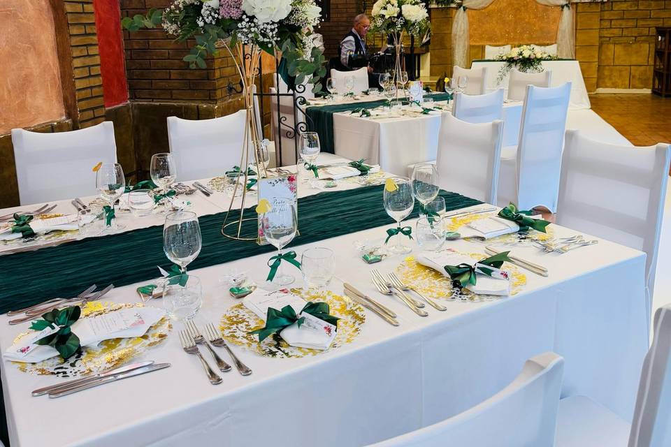 Allestimento sala wedding