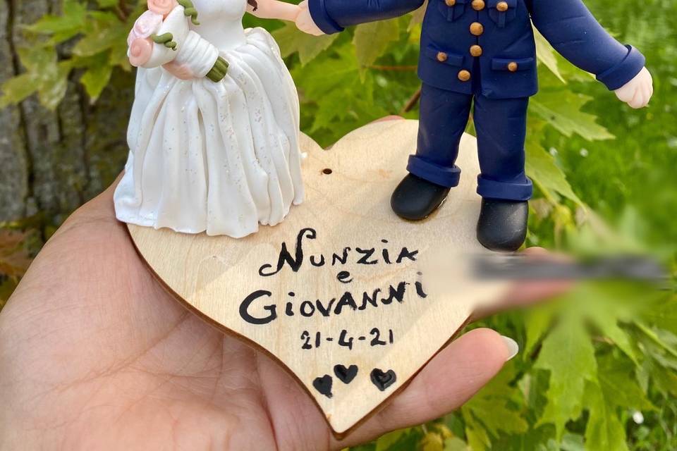 Cake topper personalizzato