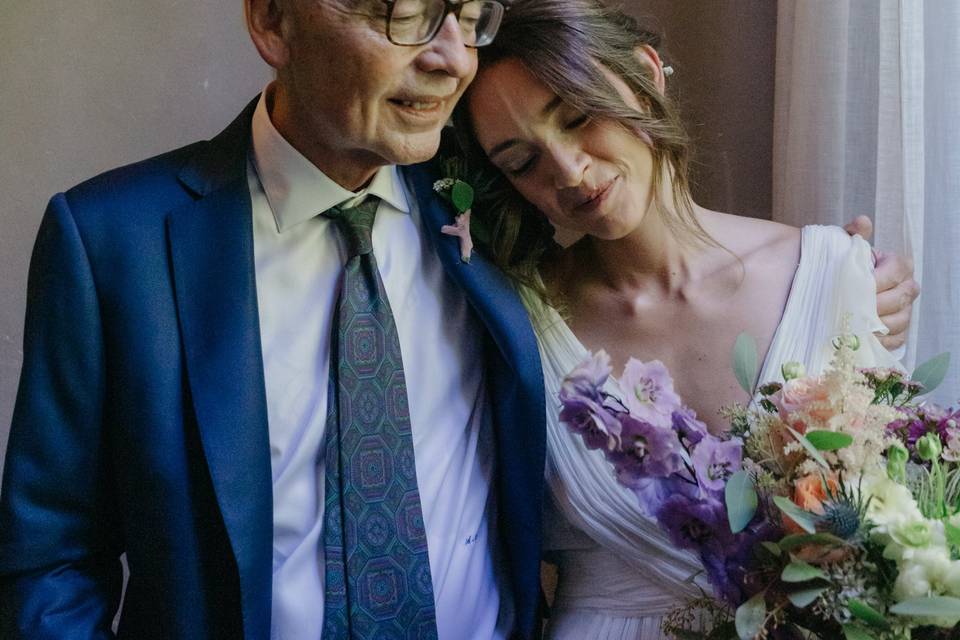 Foto matrimonio naturale