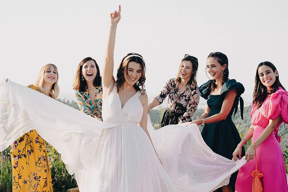 Foto amiche della sposa