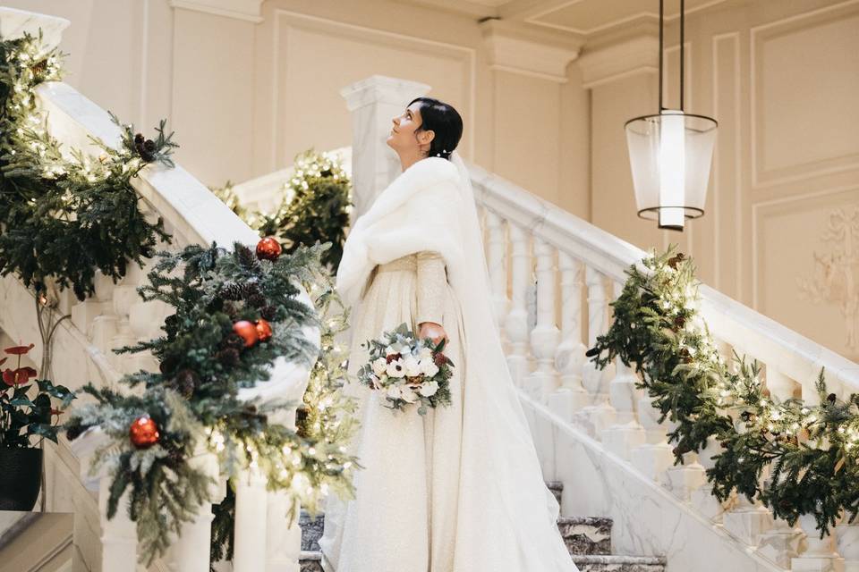 Foto matrimonio invernale