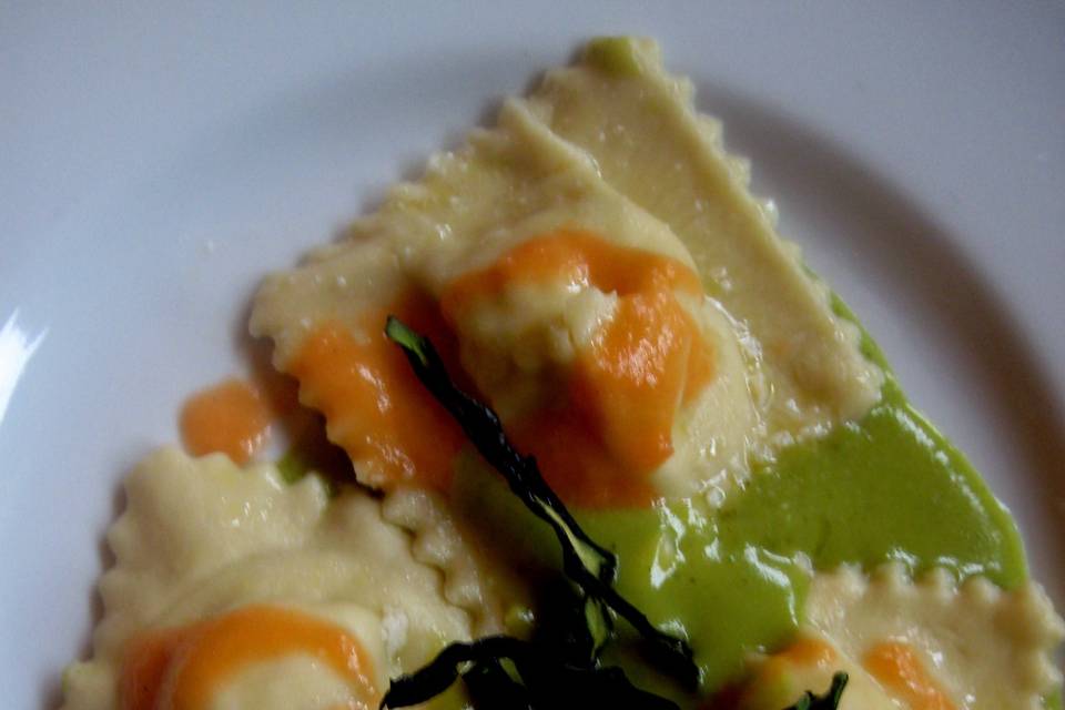 Ravioloni di grano saraceno