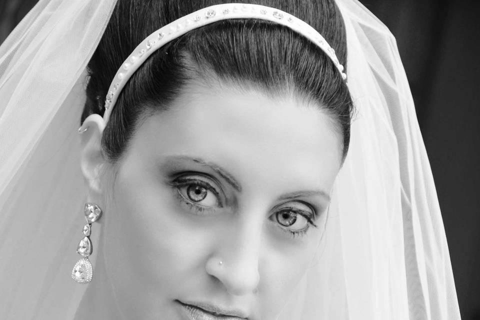 Foto Silvestri sguardo sposa