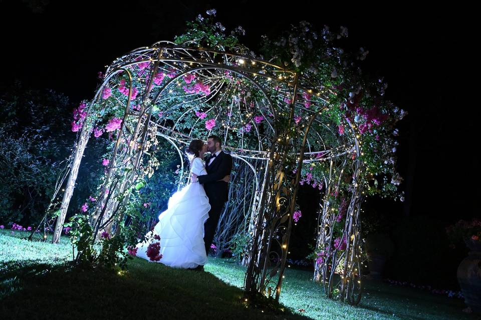 Gazebo per taglio torta