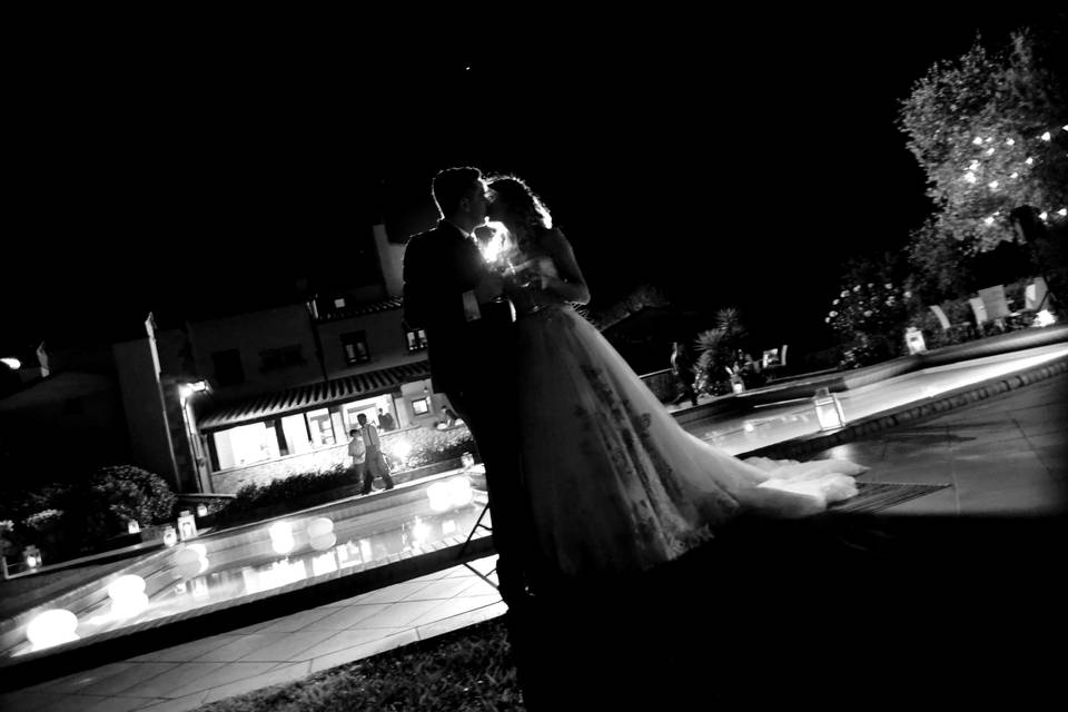 Back light wedding