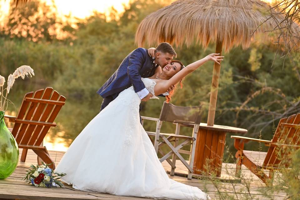 Foto spontanea per matrimonio