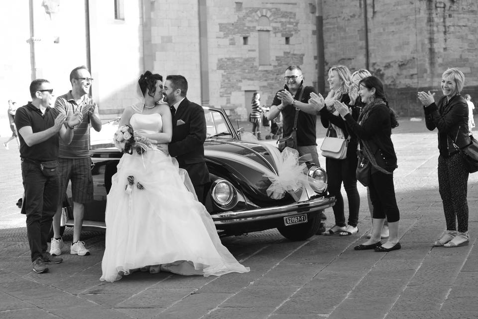 Pistoia applauso matrimonio