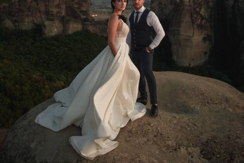 Wedding in Meteora