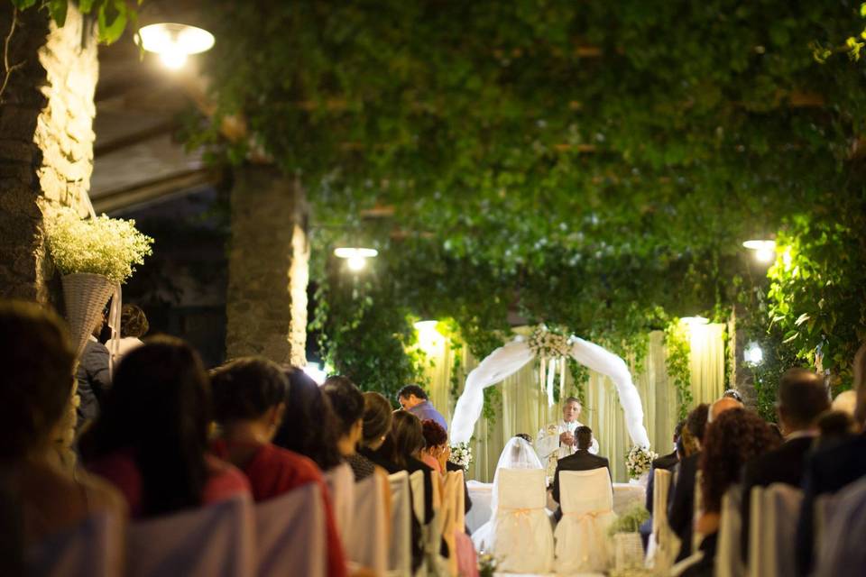 Celebrazione in giardino