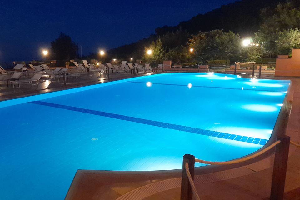 La piscina panoramica