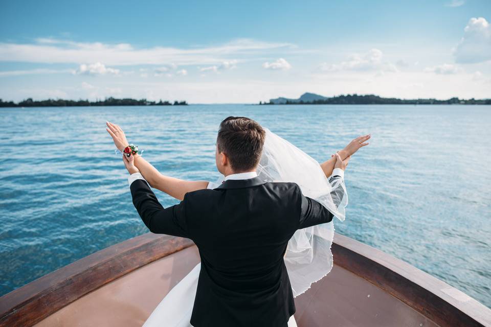 Matrimonio sul lago di Garda