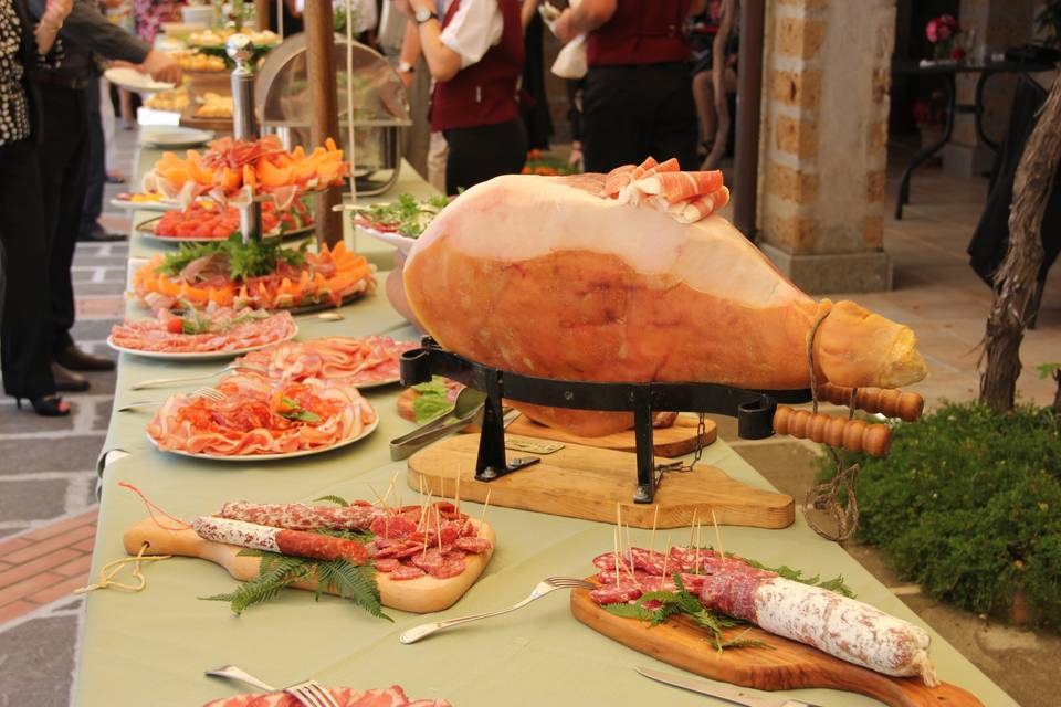 Buffet di antipasti