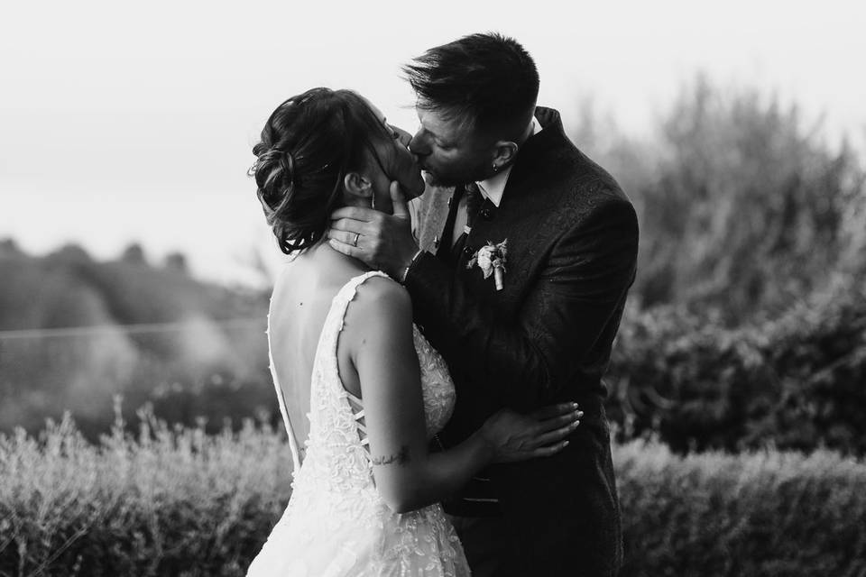 Il bacio degli sposi