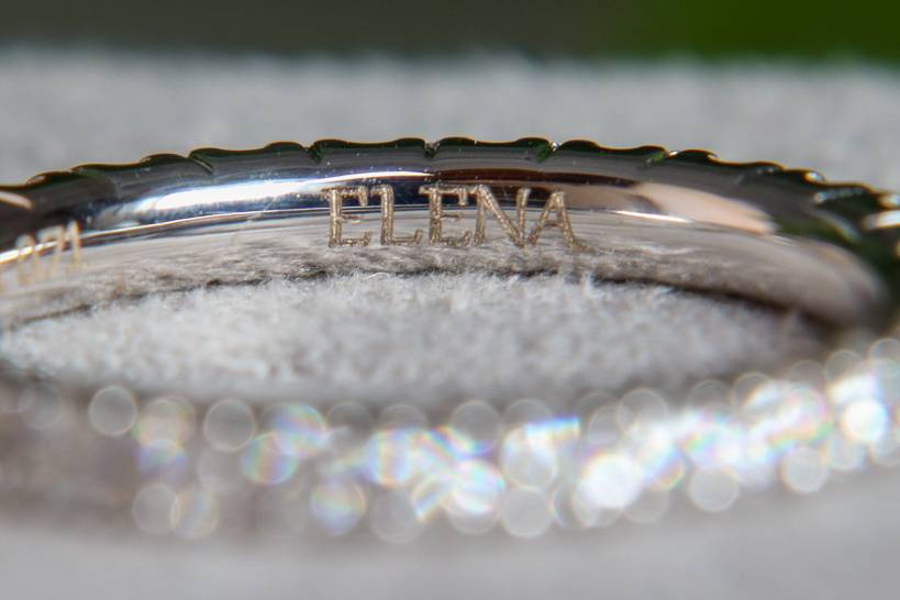Fedina Eternity con Diamanti