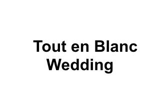 Tout en Blanc Wedding logo