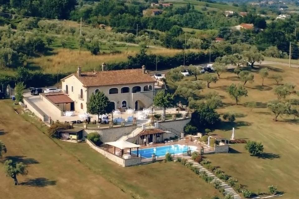 La Tenuta dall’alto