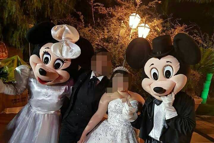 Topolino e minnie sposi