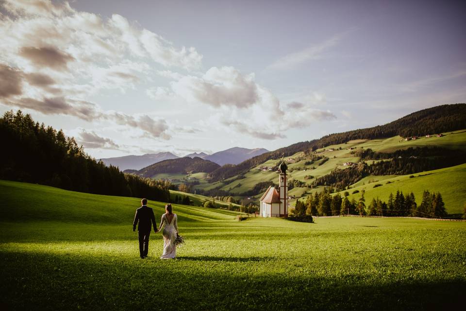 Matrimonio sulla neve