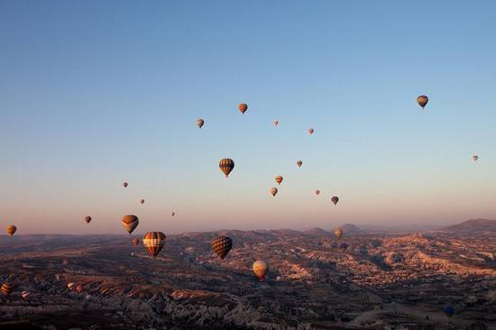 Sorvolare in mongolfiera