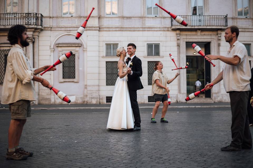 Fotografo matrimonio Roma