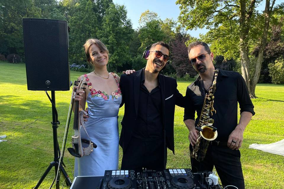 Wedding sax e violino