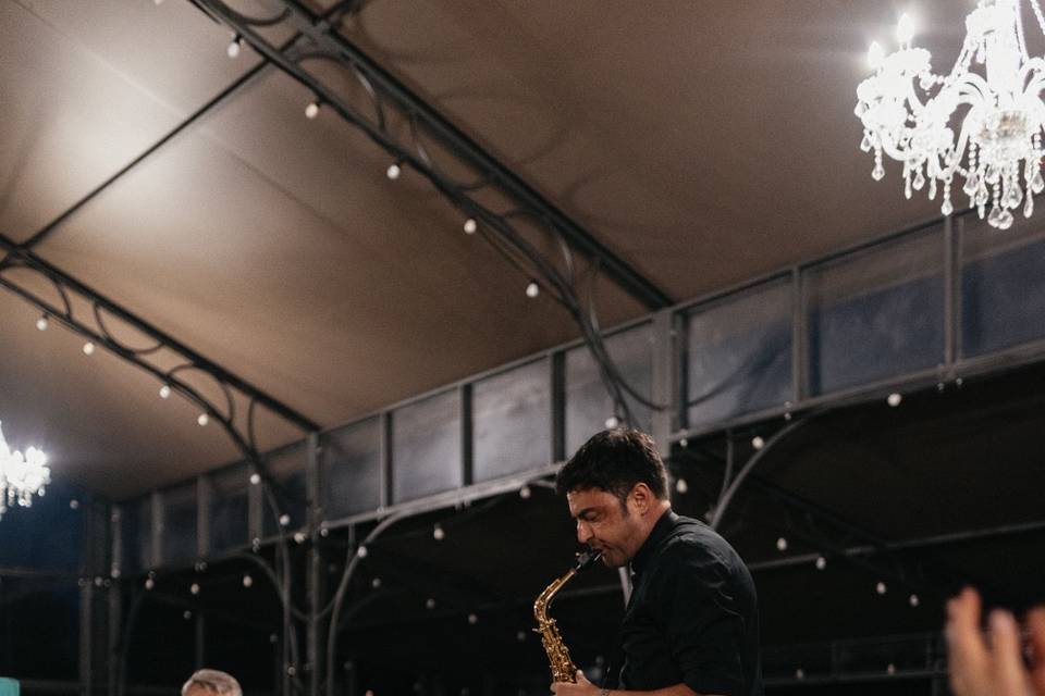 Wedding con sax