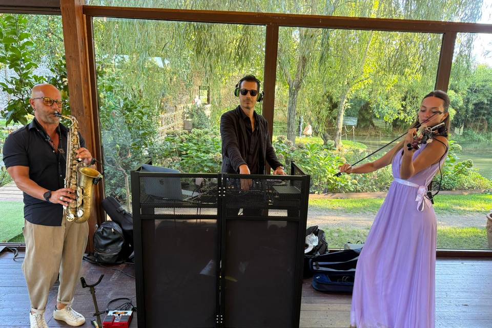 Wedding sax e violino