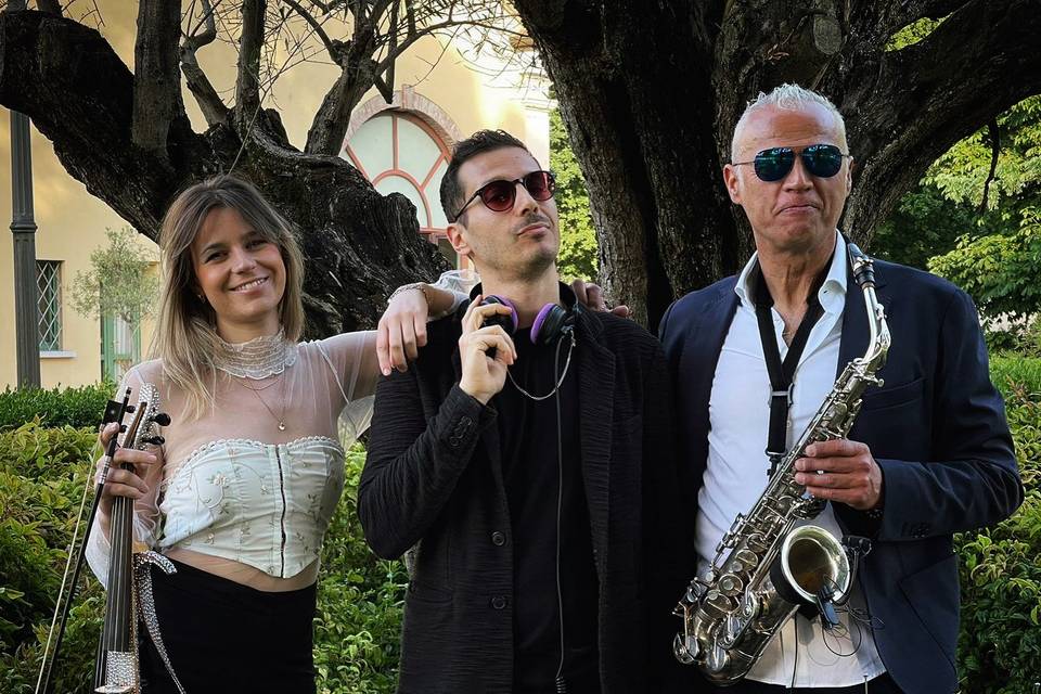 Wedding sax e violino