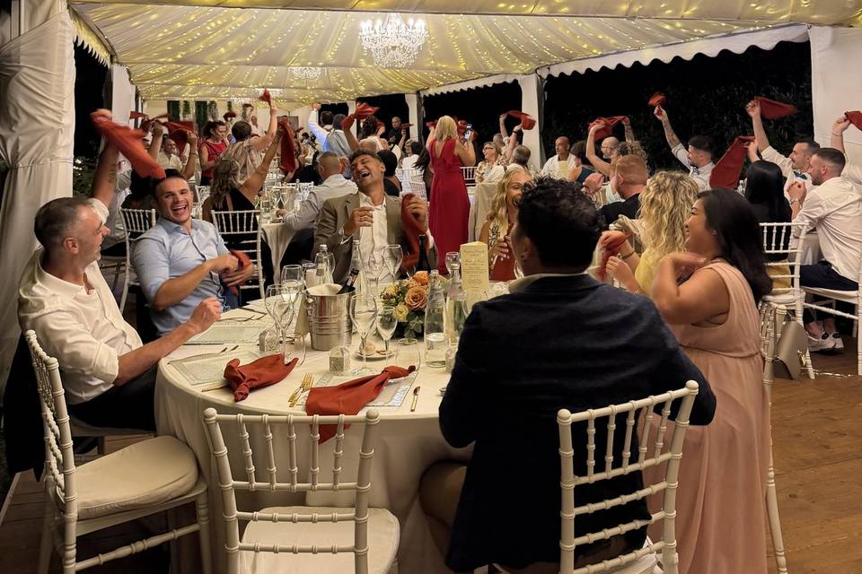 Wedding moment