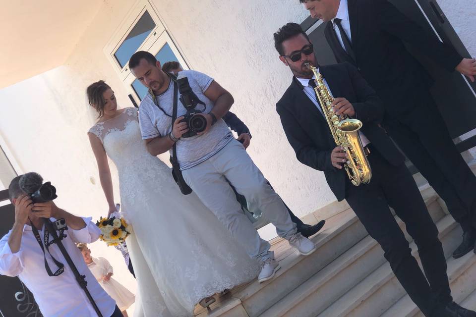 Sassofonista per matrimonio