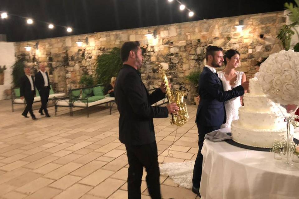 Sax per musica matrimonio