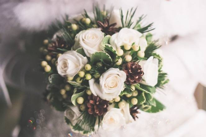 Bouquet matrimonio invernale
