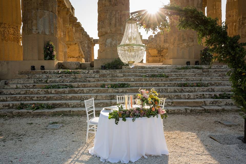 Temple wedding