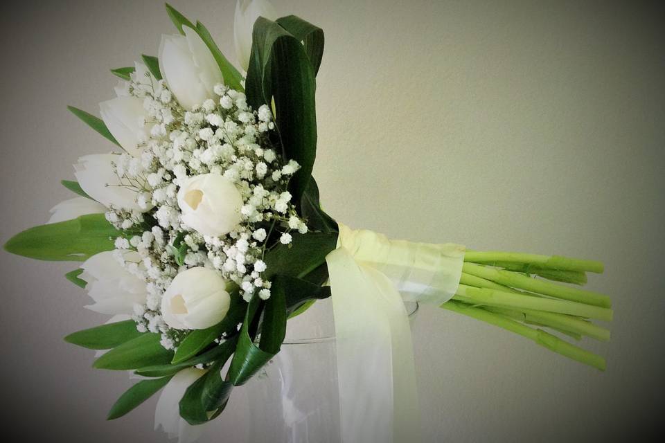 Bouquet sposa Tulipani