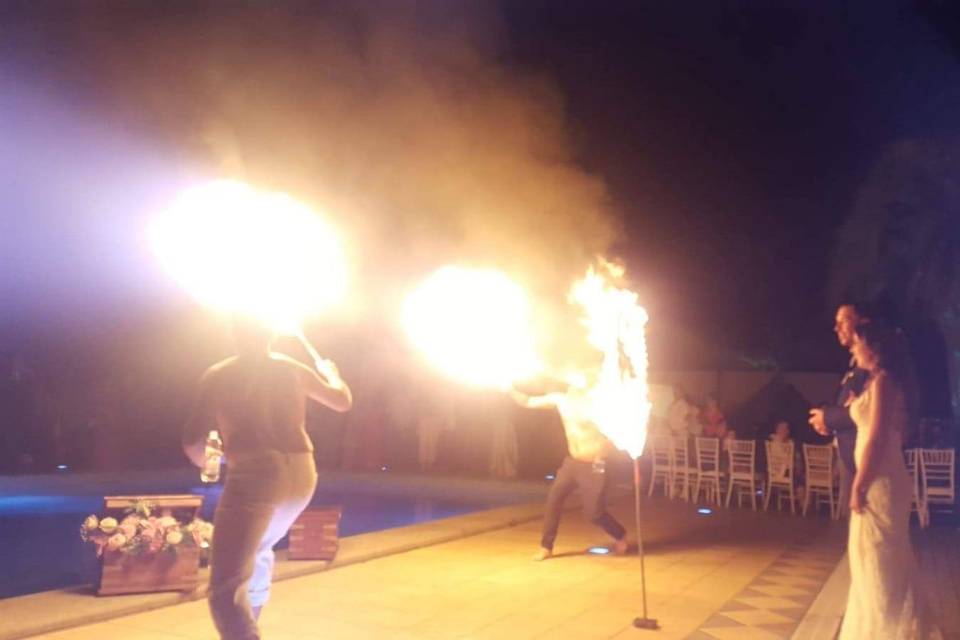 Fire show