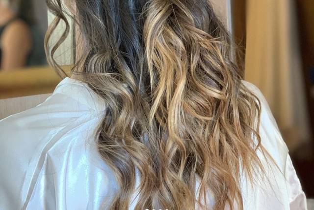 Acconciatura con accessori