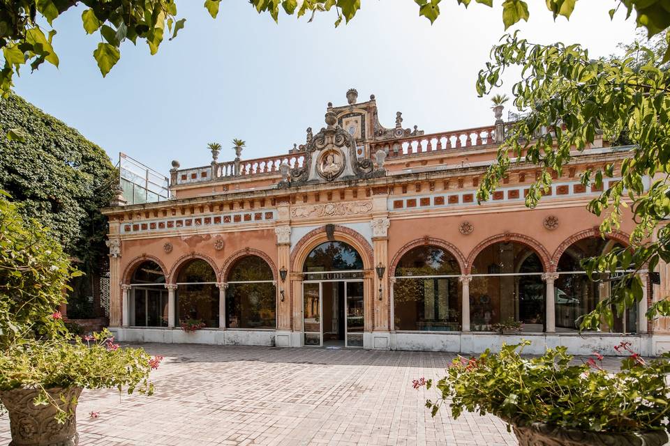 Villa Manganelli - Loggia