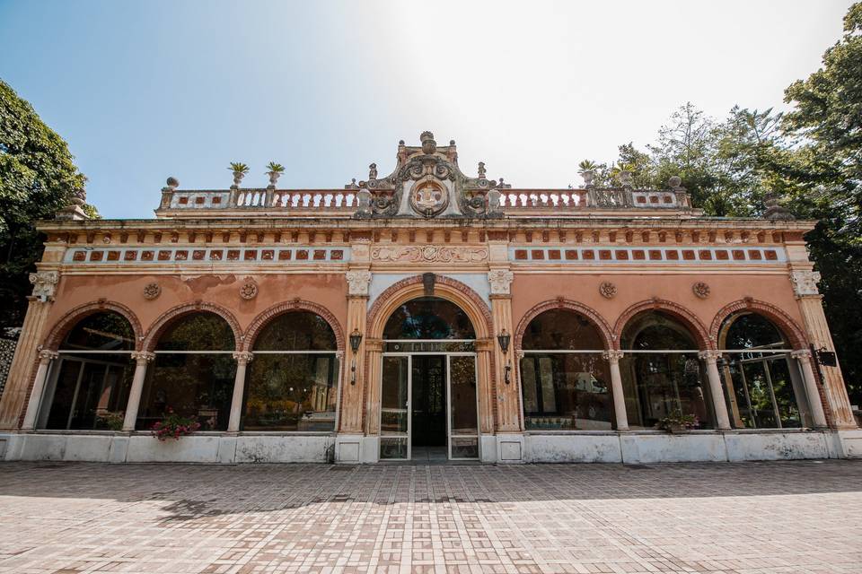 Villa Manganelli - Loggia