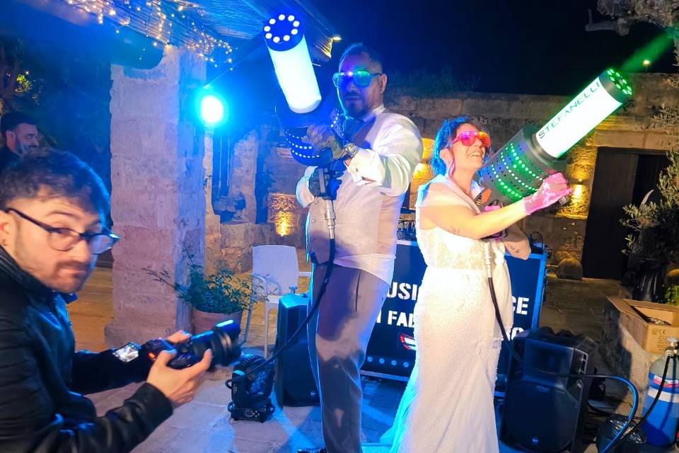 Pistole CO2 per sposi