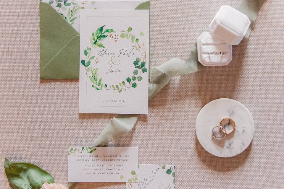 Wedding stationery