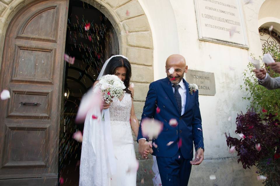 Uscita sposi