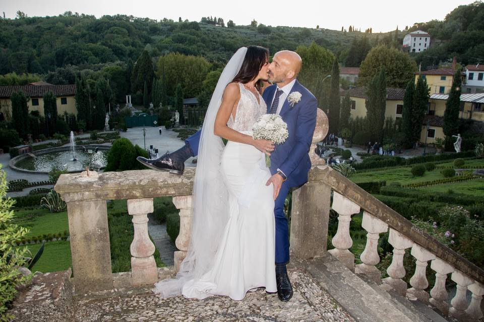 Sposi in villa